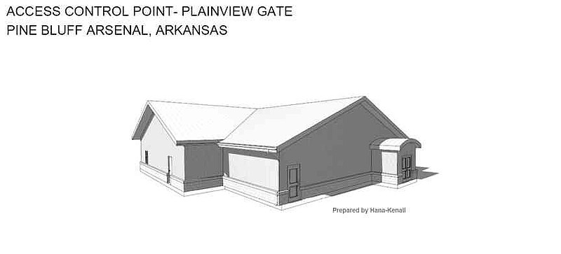 The Little Rock District, U.S. Army Corps of Engineers, is involved in the design and construction process of a new secure Plainview Access Point that can accommodate both commercial and passenger vehicles. (Special to The Commercial)