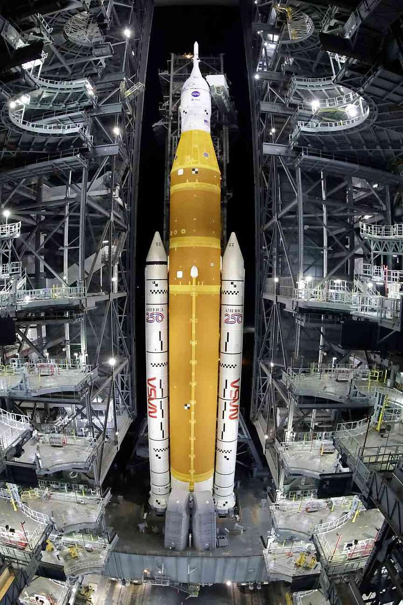 Spring Using In Rocket NASA hauls its repaired moon rocket from the hangar back to the pad for ...