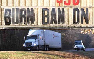 Strong winds, dry conditions prompt burn bans across Northwest Arkansas ...