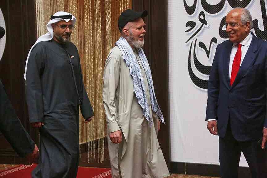 Afghan officials release American