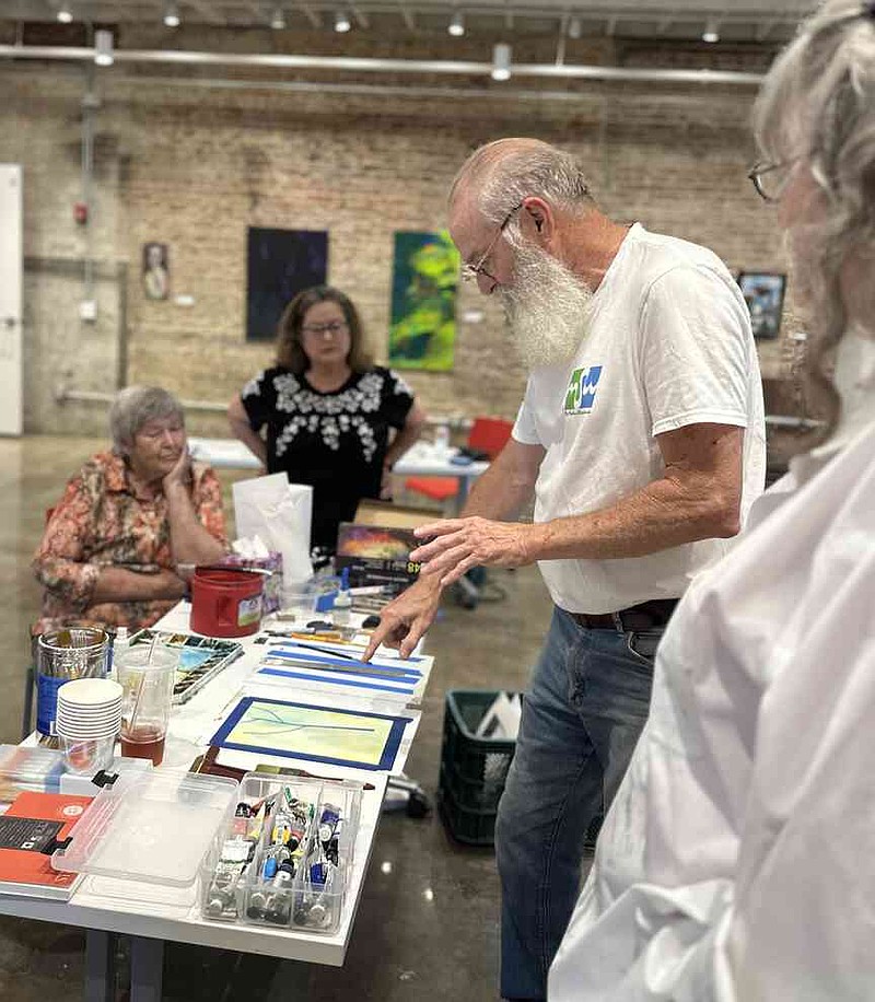 Gary Alexander will lead the Ways of Watercolor workshop April 25 at the ARTSpace on Main. (Special to The Commercial/ARTx3 Campus)