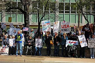 WATCH | Hundreds attend third No Kings rally in downtown Hot Springs
