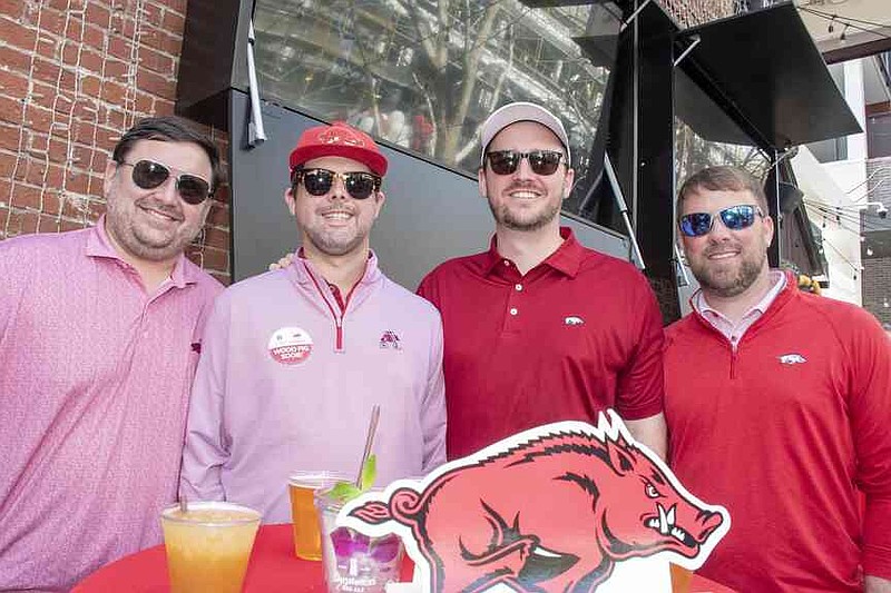 Happy Razorback Fans SWEET 16: Razorbacks fans saw red and white at Sweet 16 pre-game pub ...