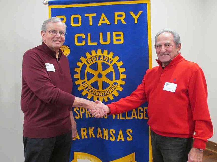 Hot Springs Village Rotary welcomes new member Tony Salvati | Hot ...
