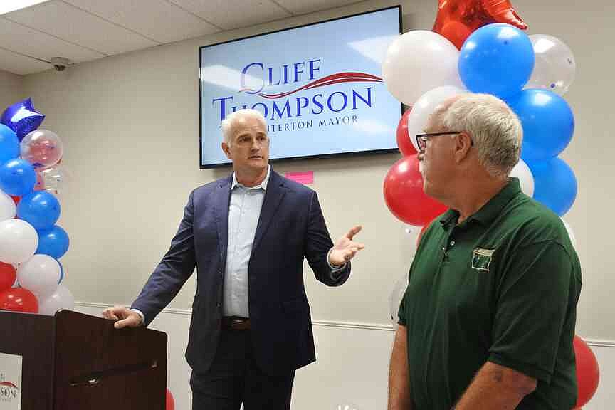 Centerton City Council member Thompson declares candidacy for mayor in November election