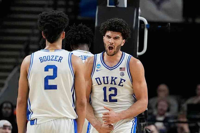 Duke freshman named men’s player of the year | The Arkansas Democrat ...