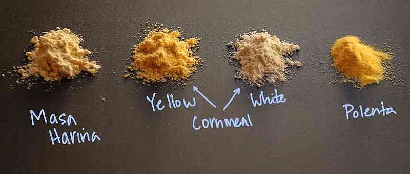 Cornmeal Types RECIPES: Getting to know corn grits, cornmeal and masa harina ...