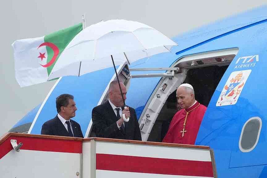 Leo makes first papal visit to Algeria