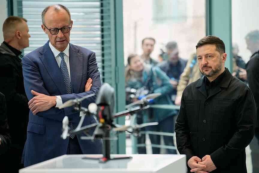 Ukraine, Germany set drone deal