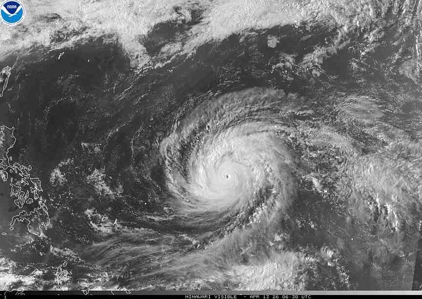 Super typhoon hits remote US islands