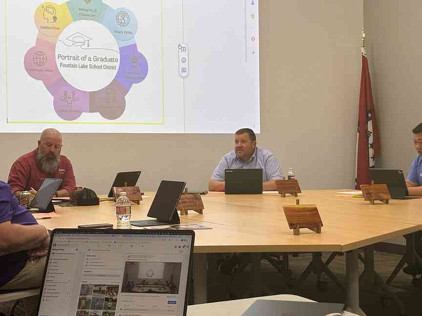 Fountain Lake approves contract to replace flooring in high school auditorium