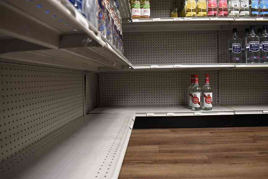 Mississippi liquor sellers taking hit as inventory lags