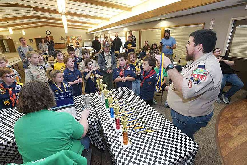 Cub Scout Racer The race is on | Northwest Arkansas Democrat-Gazette
