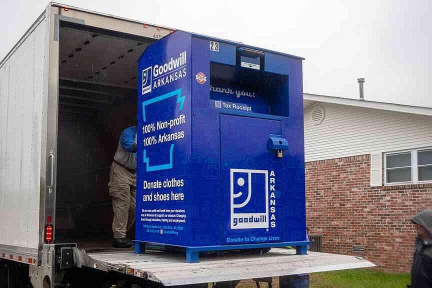 WATCH | Hot Springs School District partners with Goodwill Arkansas to gather donations