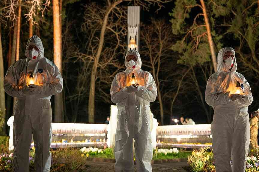 Russia, Ukraine strikes leave 16 dead as Chernobyl marked