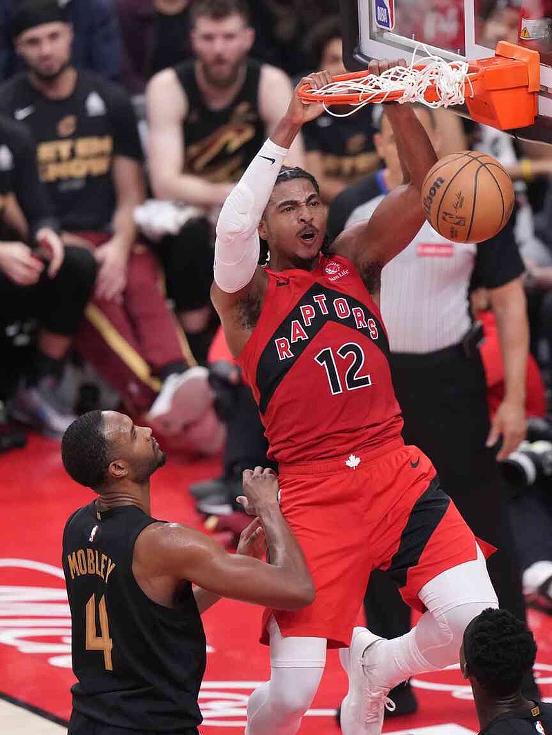 Raptors’ late rally knots series at 2-2 | Northwest Arkansas Democrat ...