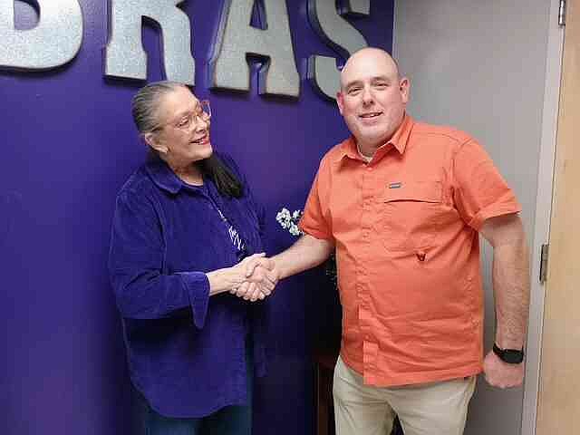 Fountain Lake Alumni Association makes donation to Legacy Park