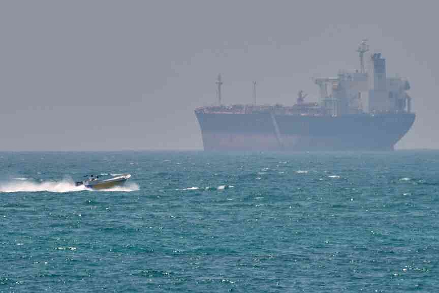 US military boards cargo ship as Trump weighs Iran’s offer
