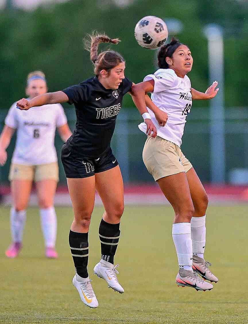 Bentonville West and Bentonville draw at two goals for the second time this season