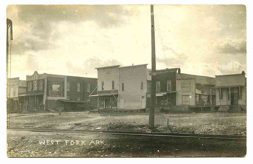 Arkansas Postcard Past: West Fork, circa 1908