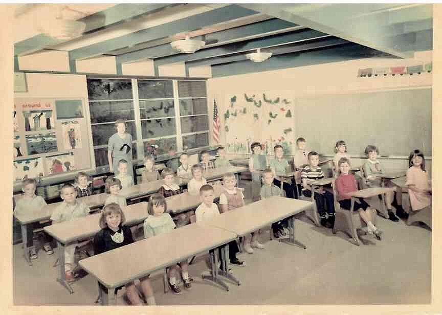 Six decades after they first walked through the doors of Gardner School as first graders, a group of former classmates returned Friday to the old campus to reconnect, reminisce and celebrate a shared past.