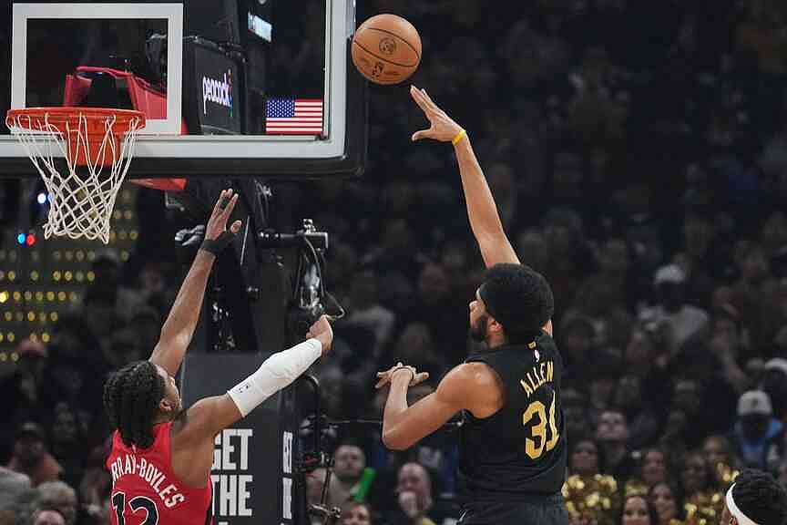 Allen ties career playoff high; Cavs take Game 7