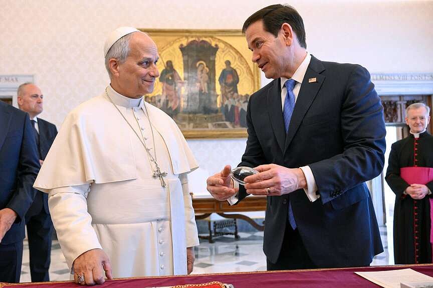 Rubio reaffirms US ties with Pope