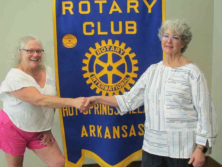 Rotarty Spring Hot Springs Village Rotary welcomes new member | Hot Springs Sentinel ...