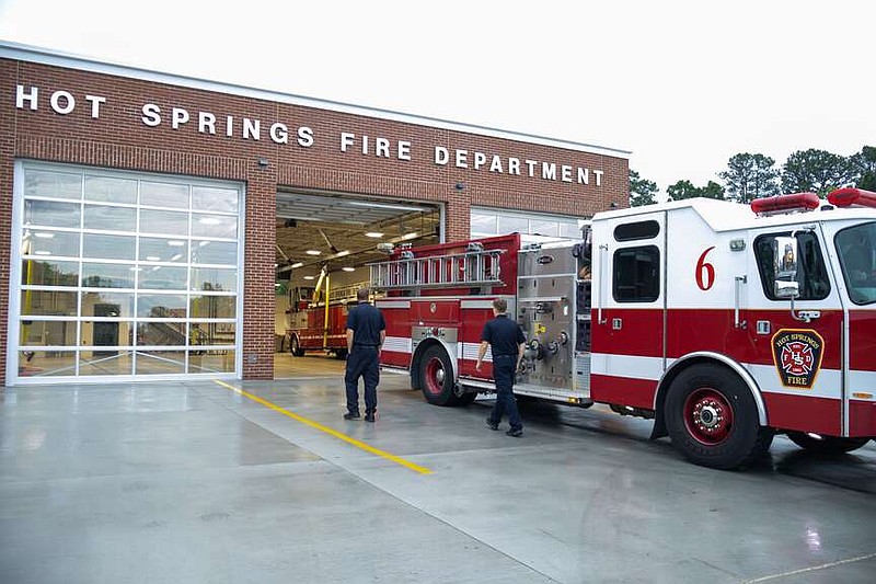 WATCH | New fire station now in action, benefitting south Hot Springs ...
