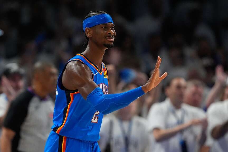 Image for OKC’s MVP A-OK; series knotted at 1-1