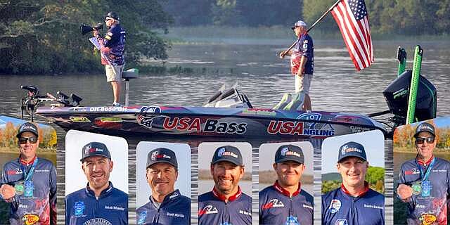 Team USA announced for Bass Fishing World Championships on Lake Hamilton