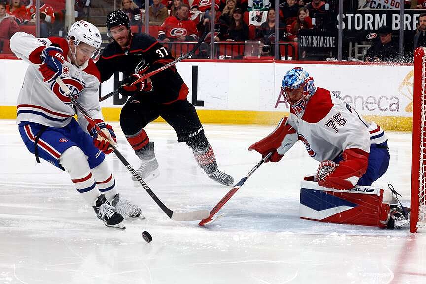Hurricanes, Canadiens take 1-1 series in Eastern Conference final to Canada for Game 3