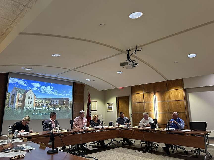 Northwest Arkansas Community College Board of Trustees approves student housing location, funding model