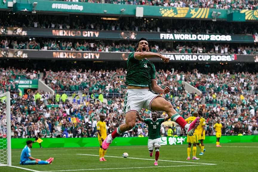 Three red cards mar opening World Cup match between Mexico and South Africa