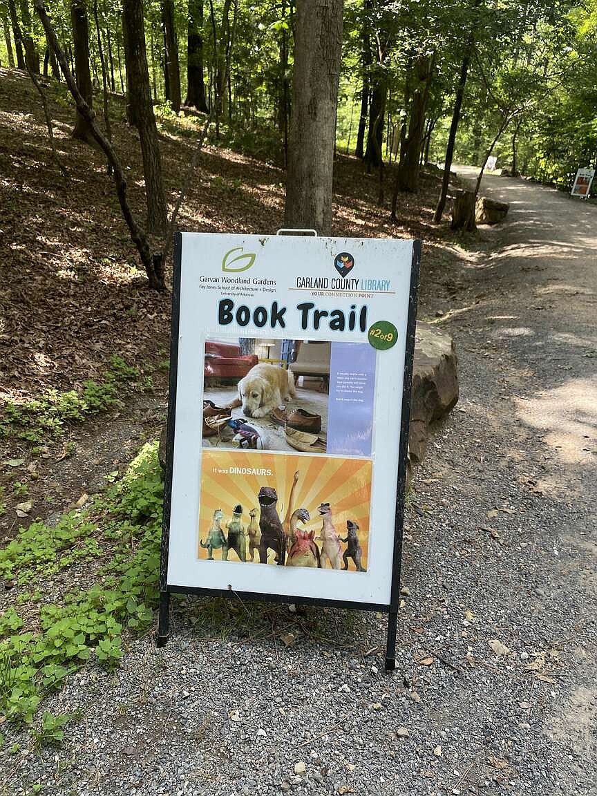 Garland County Library offers free admission to Garvan Woodland Gardens, Book Trail