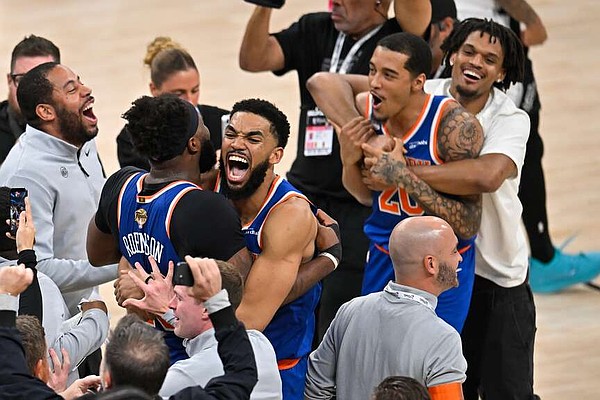 Knicks' tale of the ticker tape; huge Manhattan party slated | Northwest Arkansas Democrat-Gazette