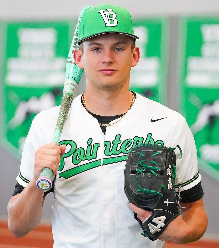 Wilcox dominates at plate, on mound for Pointers