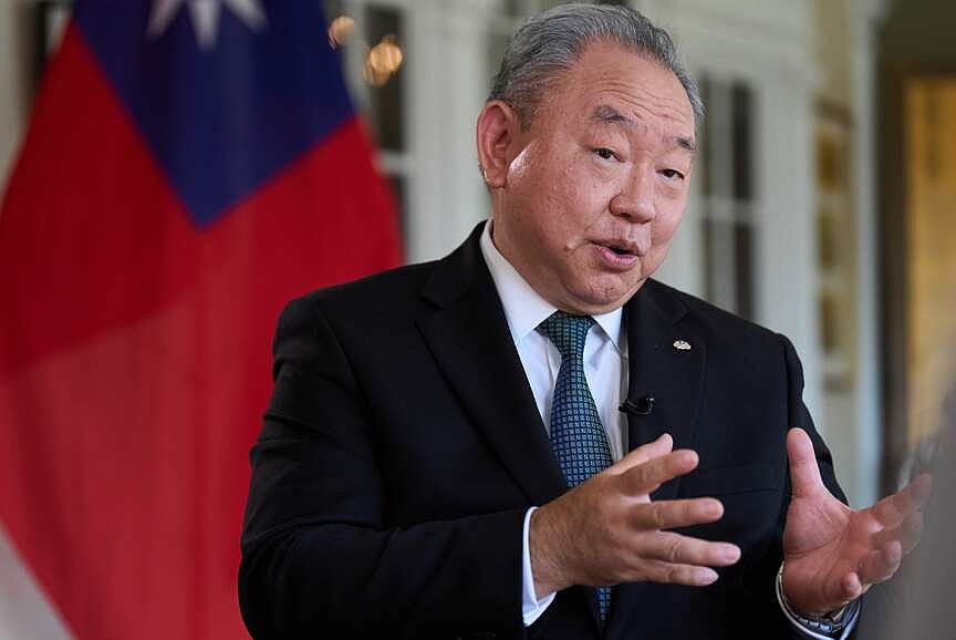Taiwan envoy says arms sales needed