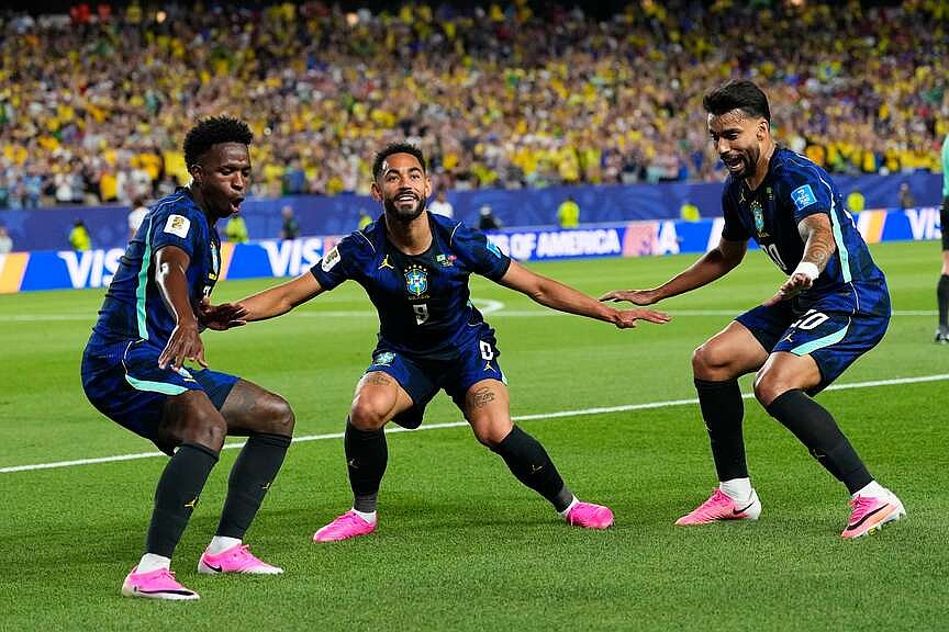 World Cup roundup: Matheus Cunha scores 2 goals as Brazil eliminates Haiti with 3-0 win
