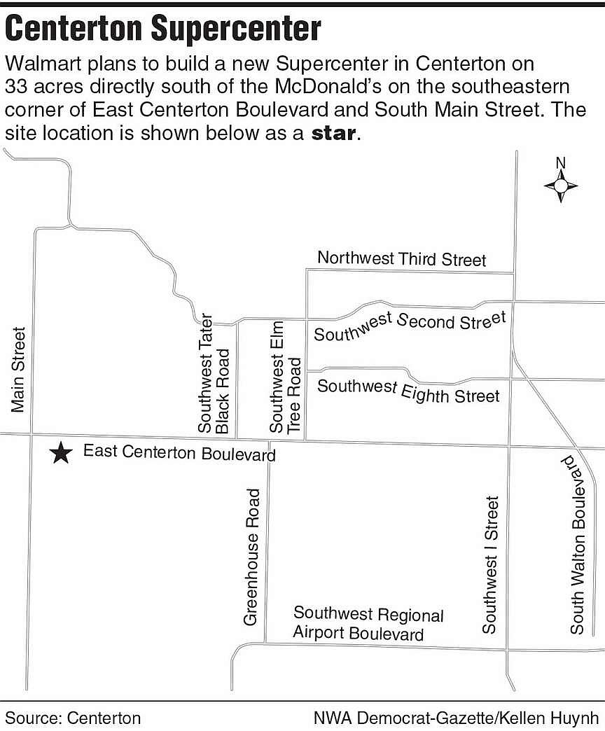Construction of Centerton’s Walmart Supercenter delayed to September, mayor sa...