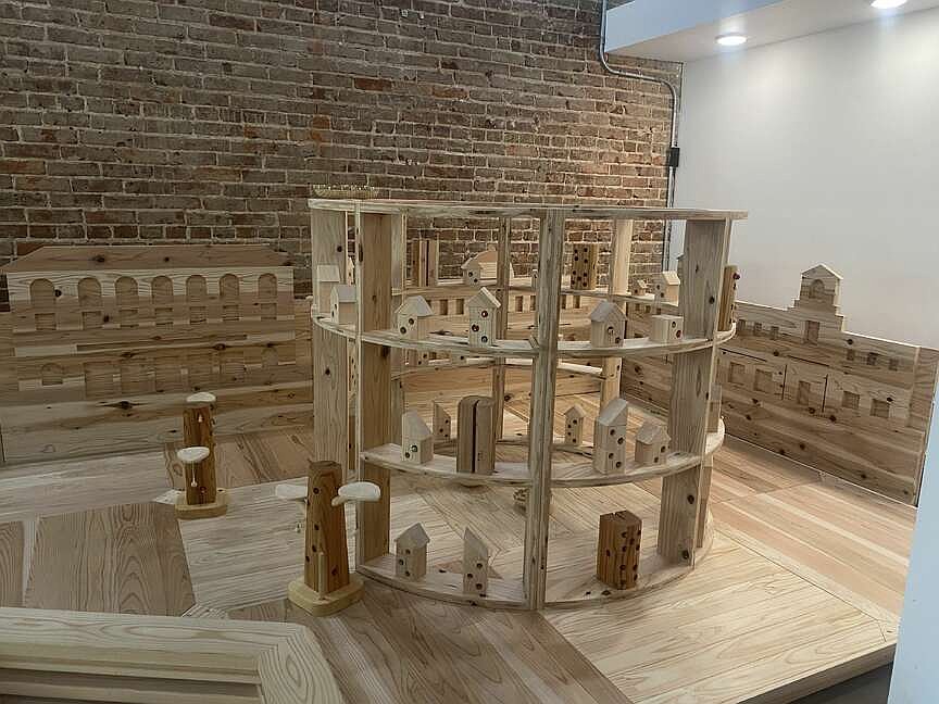 WATCH | Moku Playland wooden toy exhibit open through June 30