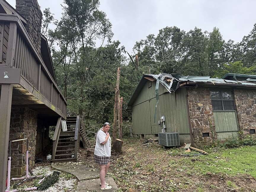 Picking up the pieces: Ozark residents clean up following Monday’s EF1 tornado