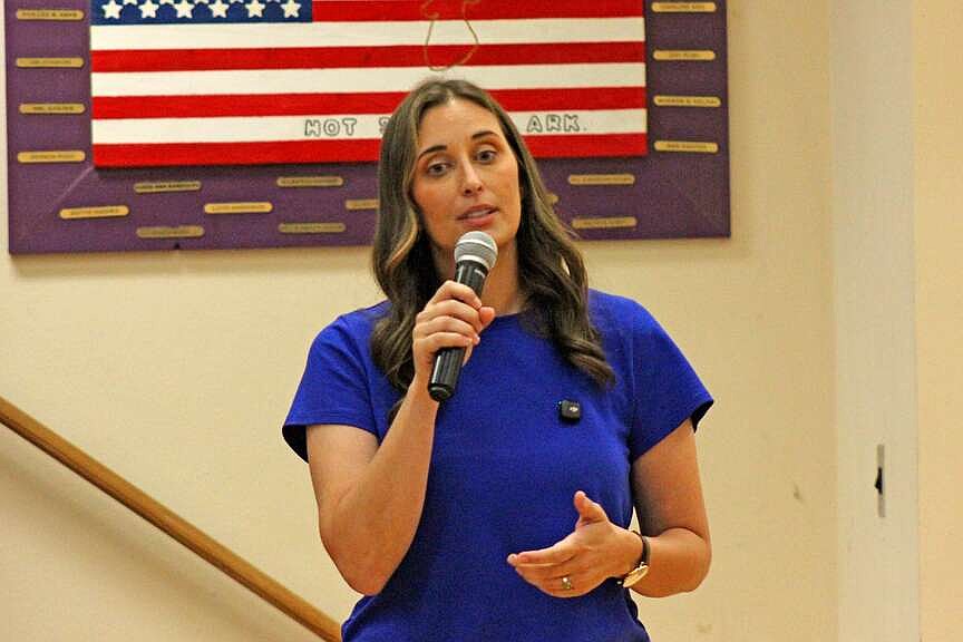 U.S. Senate candidate Shoffner makes stop in Hot Springs