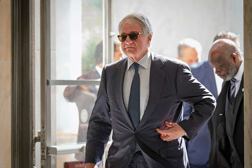 Black said to stay mum on Epstein