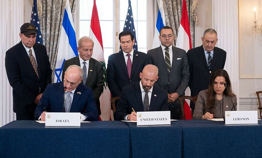 US: Israel, Lebanon sign framework deal