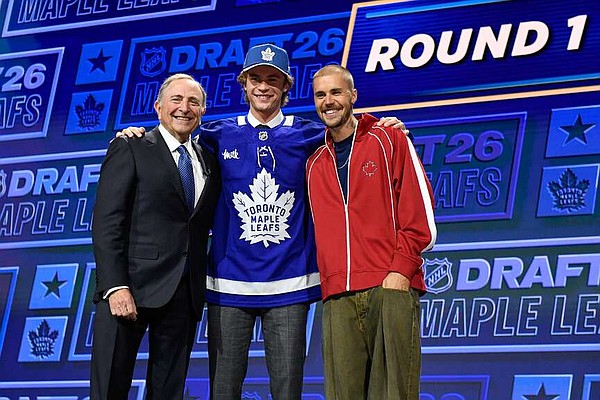 Leafs select Penn State forward with No. 1 pick | Northwest Arkansas Democrat-Gazette