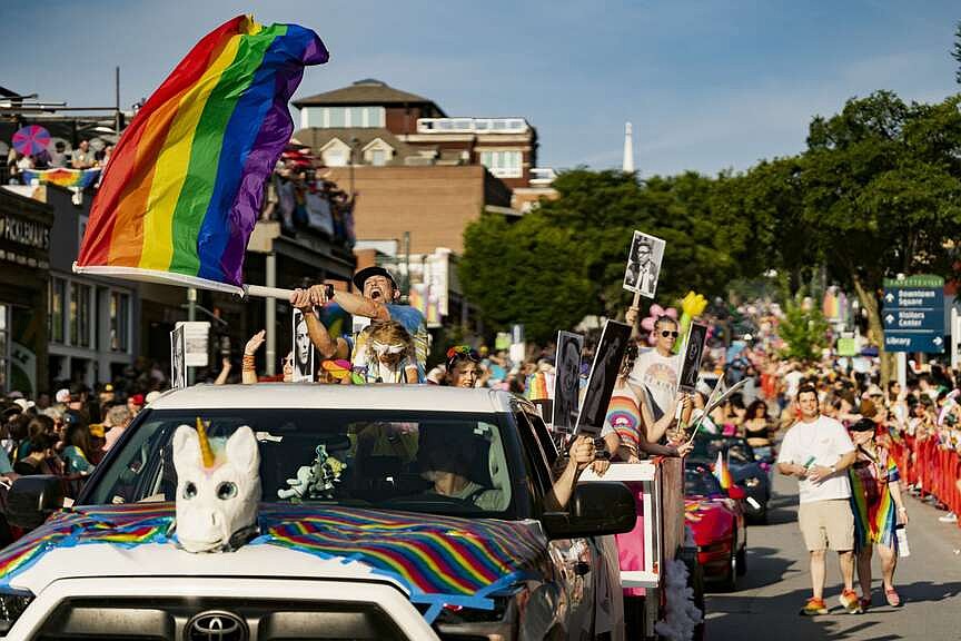 Northwest Arkansas Pride Festival paints downtown Fayetteville with color as Pride Month comes to a close