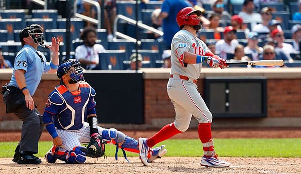 Schwarber sets Phils record with 30th home run | Arkansas Democrat Gazette