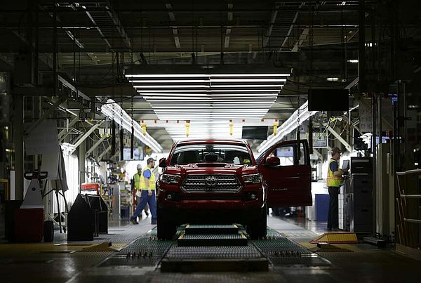 Toyota moving truck production to Texas | Arkansas Democrat Gazette