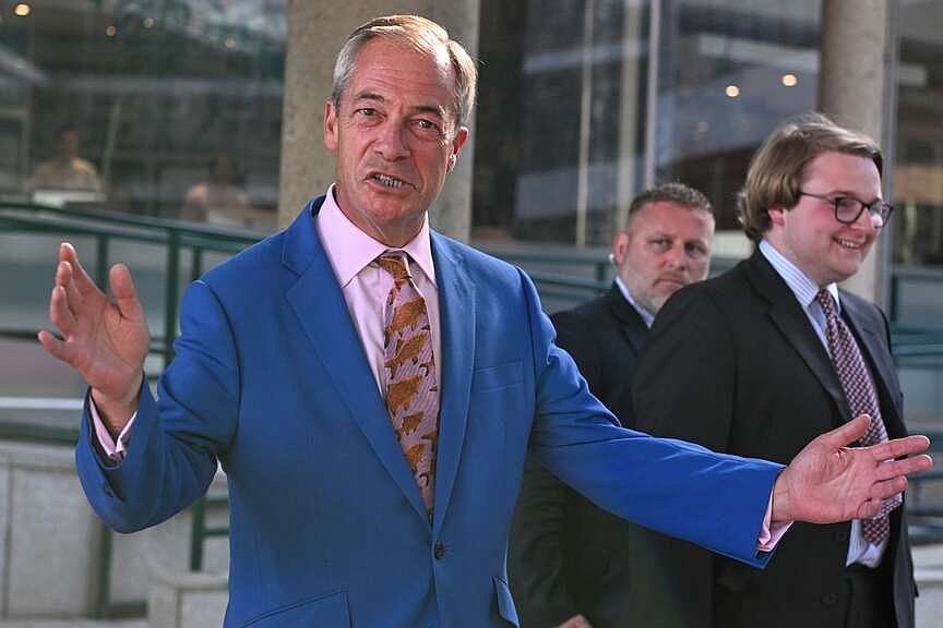 Reform UK leader quits seat | The Arkansas Democrat-Gazette - Arkansas'  Best News Source